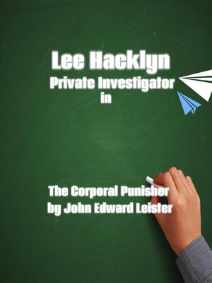cover image of Lee Hacklyn Private Investigator in the Corporal Punisher